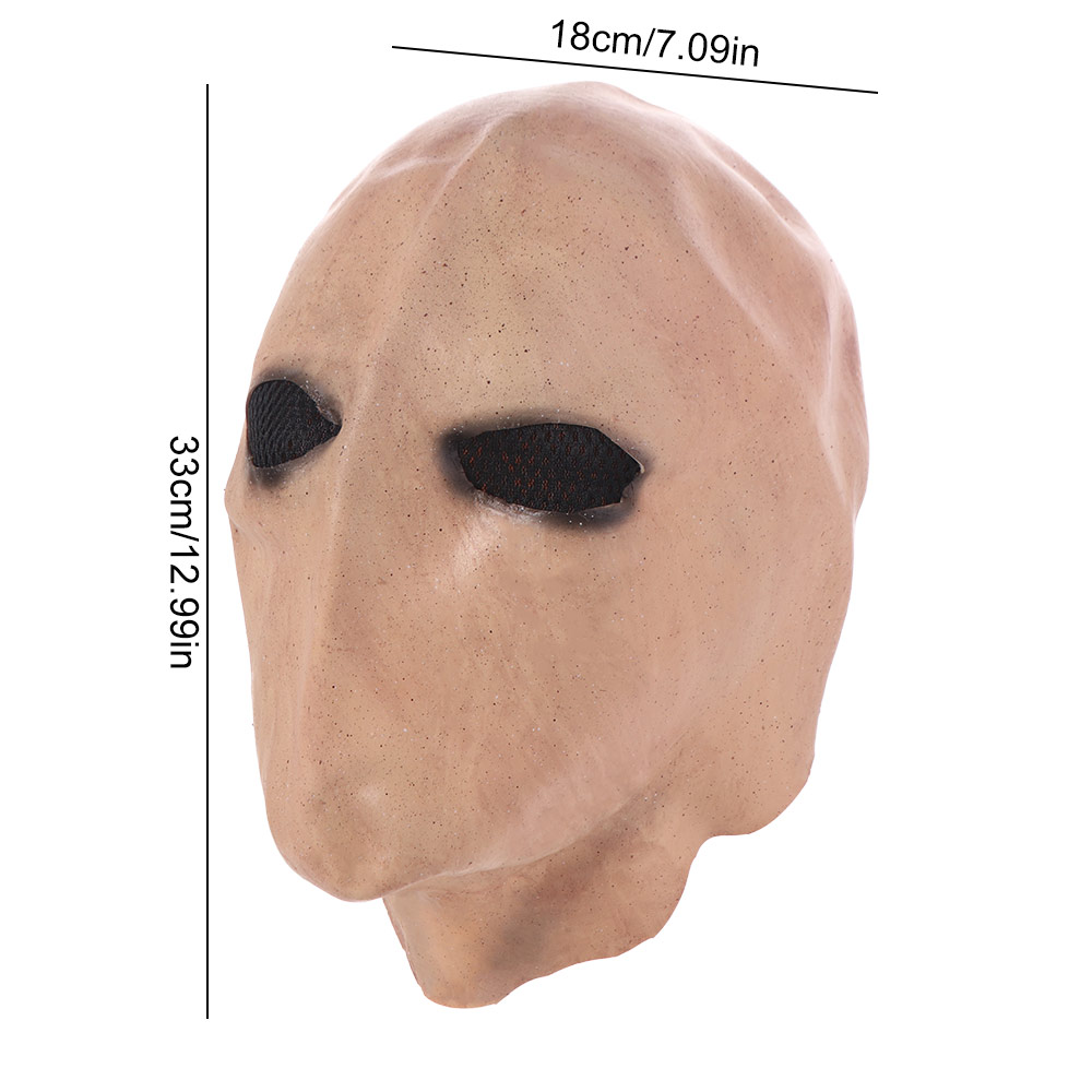 Topeng Slenderman Halloween Ta - Latex Alien Mask Realistic ulasan dan harga