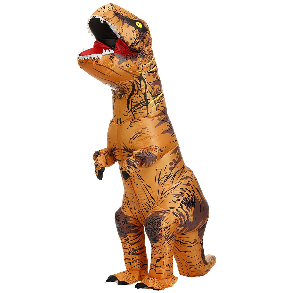 Kostum Karakter Dinosaurus Dew - Inflatable Dinosaur Costume Adult ulasan dan harga