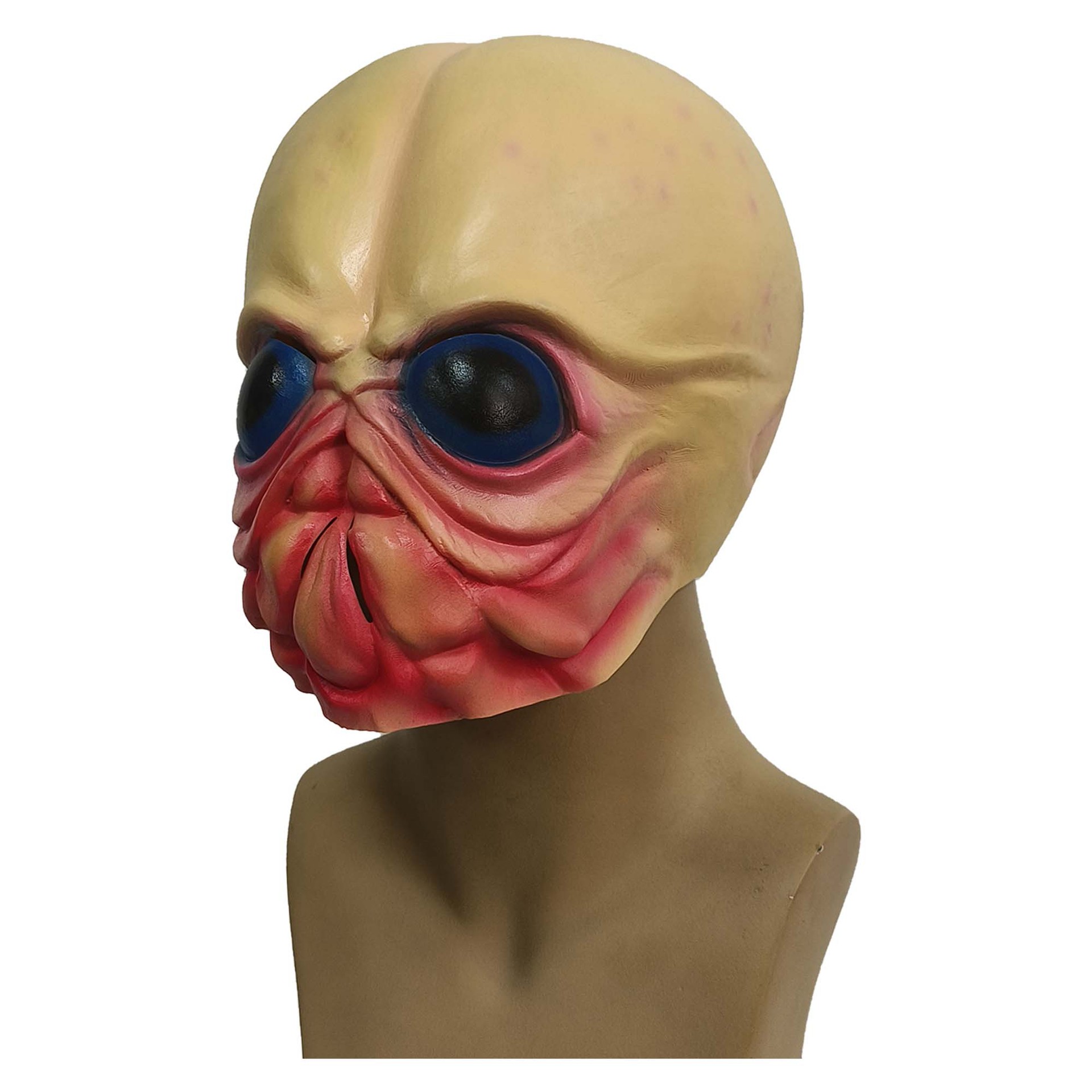 Topeng Alien, Topeng Wajah Ali - Latex Alien Mask Realistic ulasan dan harga