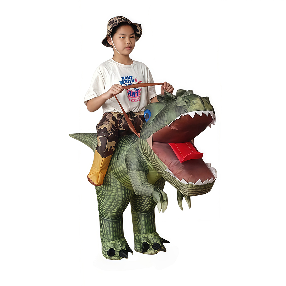 Kostum Cosplay Dinosaurus Dewa - Inflatable Dinosaur Costume Adult ulasan dan harga
