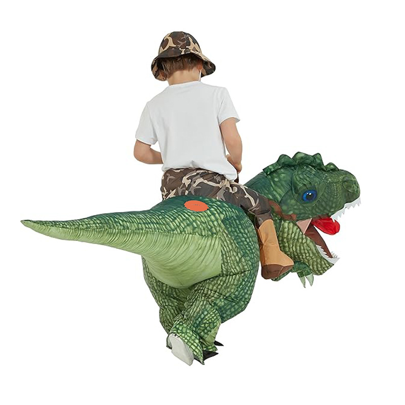 Kostum Tyrannosaurus rex tiup  - Inflatable Dinosaur Costume Adult ulasan dan harga
